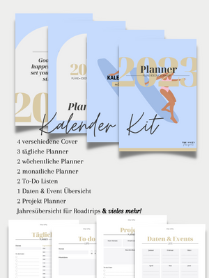 Dein digitaler Planner & Kalender 2023